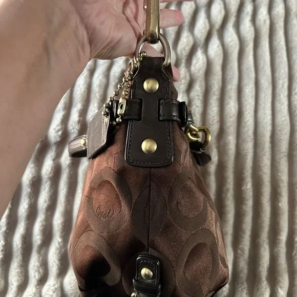 Coach Brooke Signature Brown Canvas Bag GO973-14147 - Picture 5 of 15